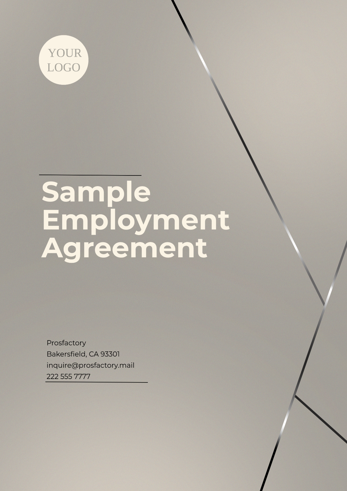 Free Sample Employment Agreement Template