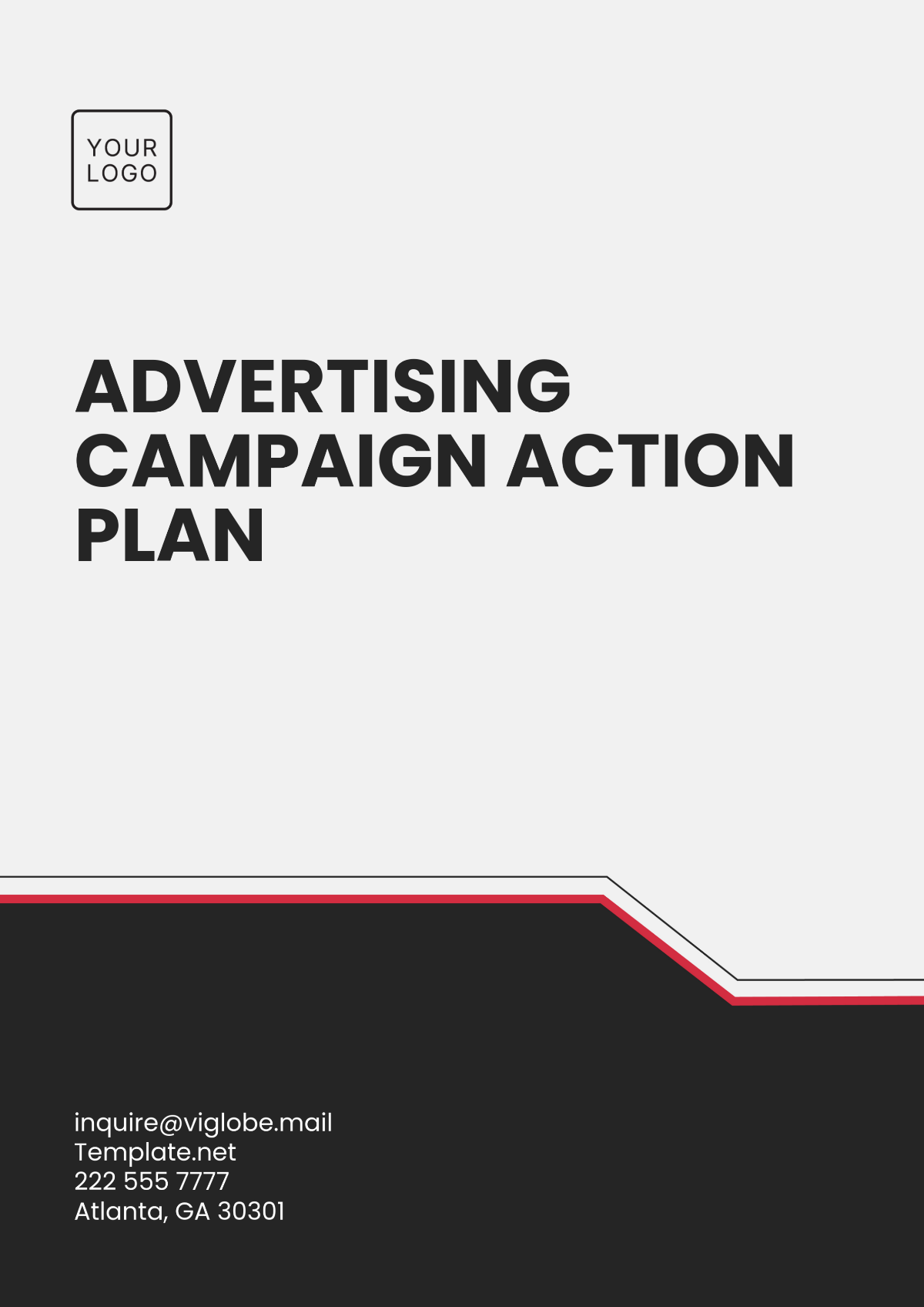 Free Advertising Campaign Action Plan Template