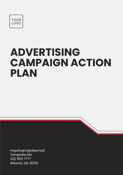 Free Advertising Campaign Action Plan Template to Edit Online
