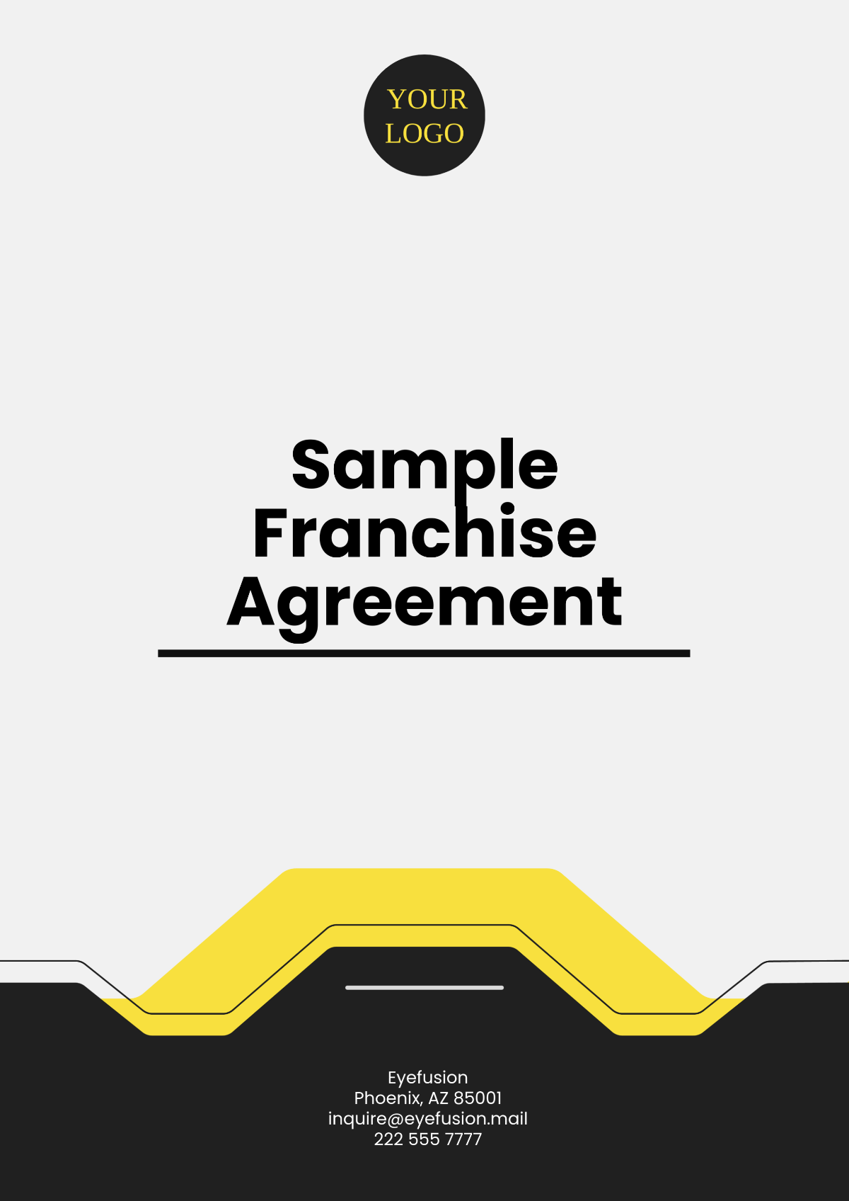 Free Sample Franchise Agreement Template