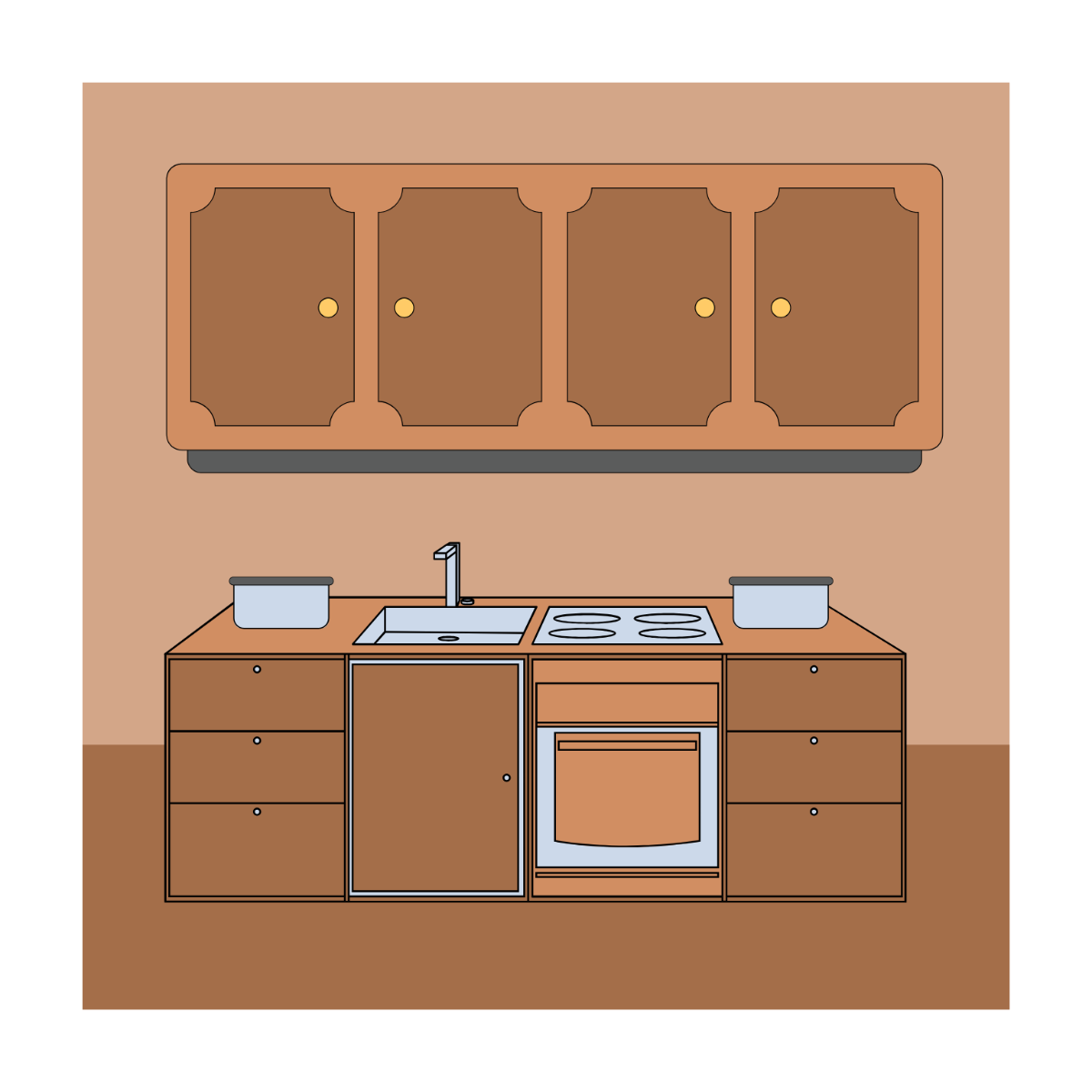 Vintage Kitchen Clipart - Edit Online | Template.net