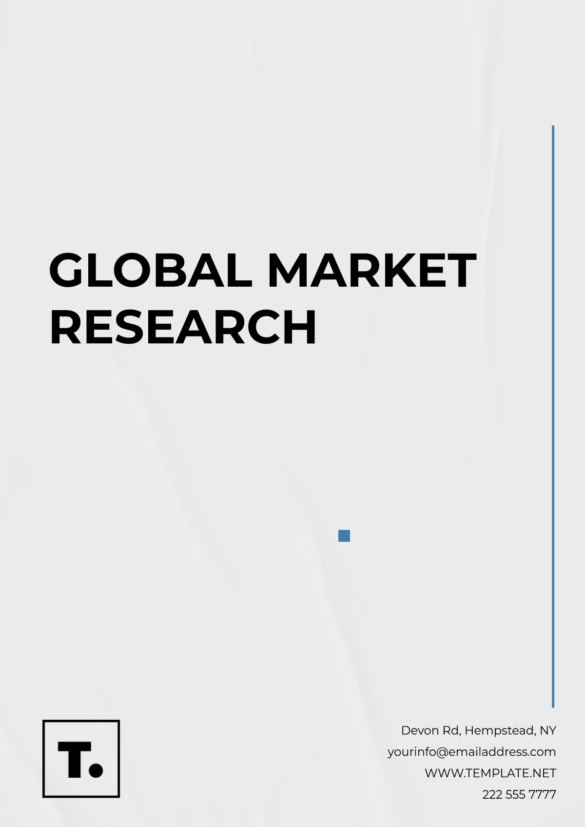 Free Global Market Research Template