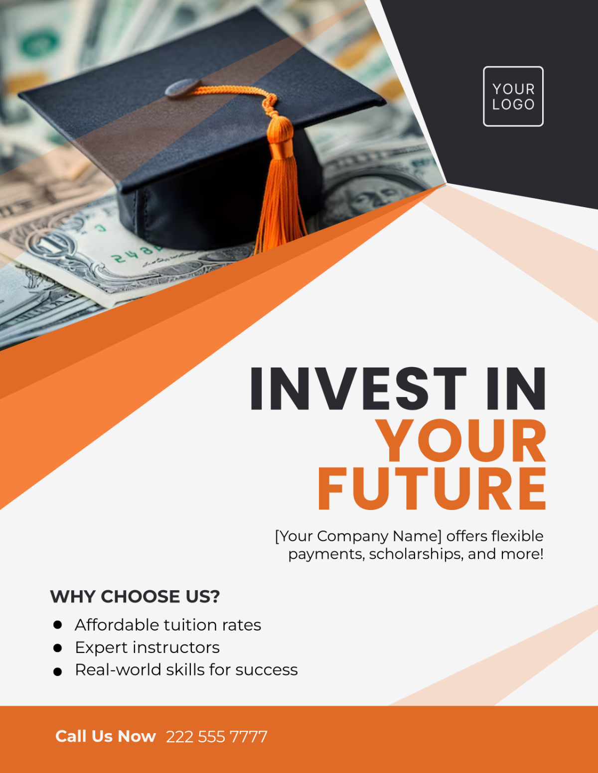 Free Tuition Flyer Template