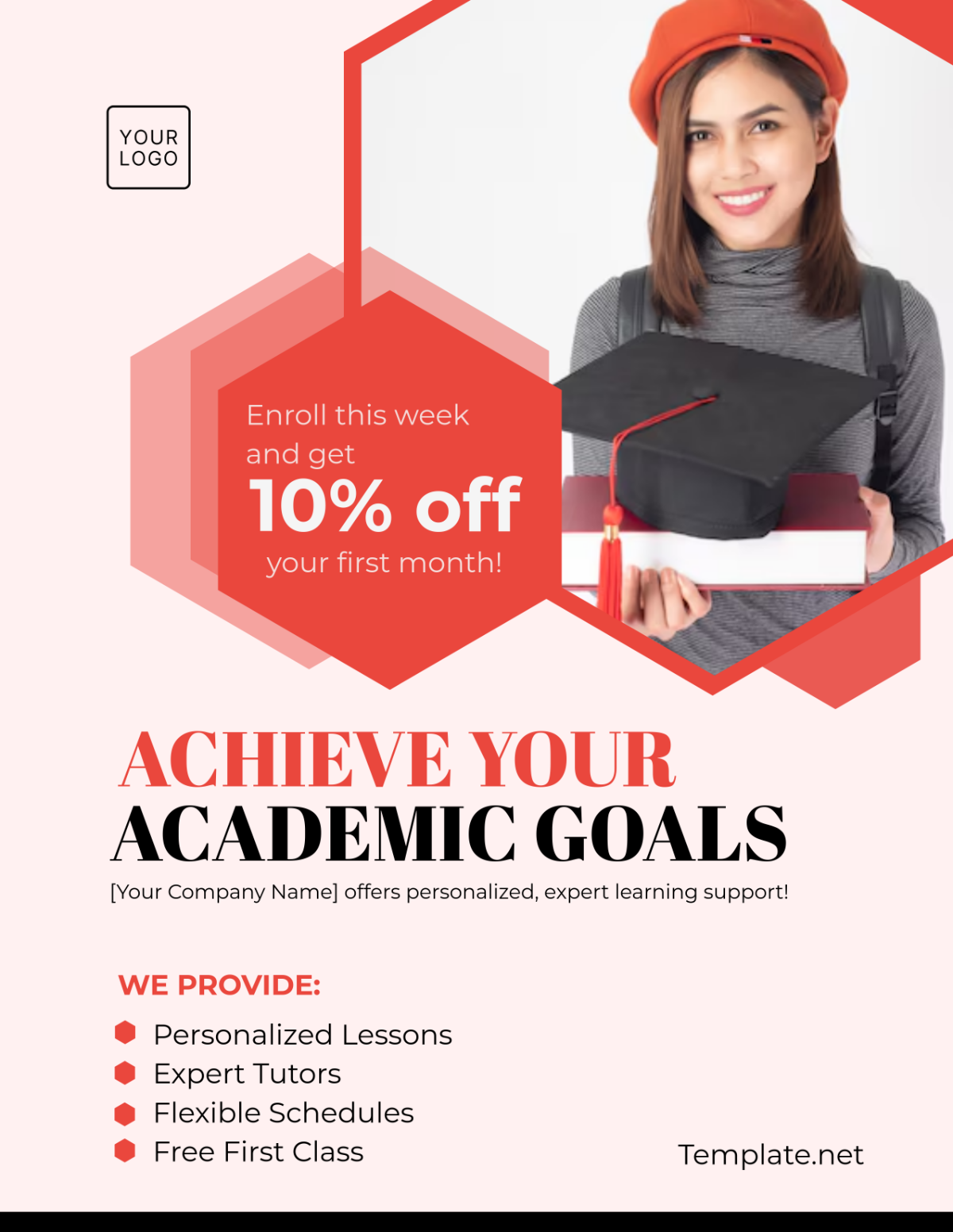 Free Tuition Advertisement Flyer Template