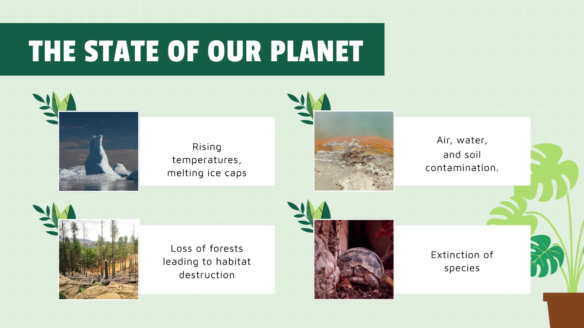 Free Environment Awareness PPT Template to Edit Online