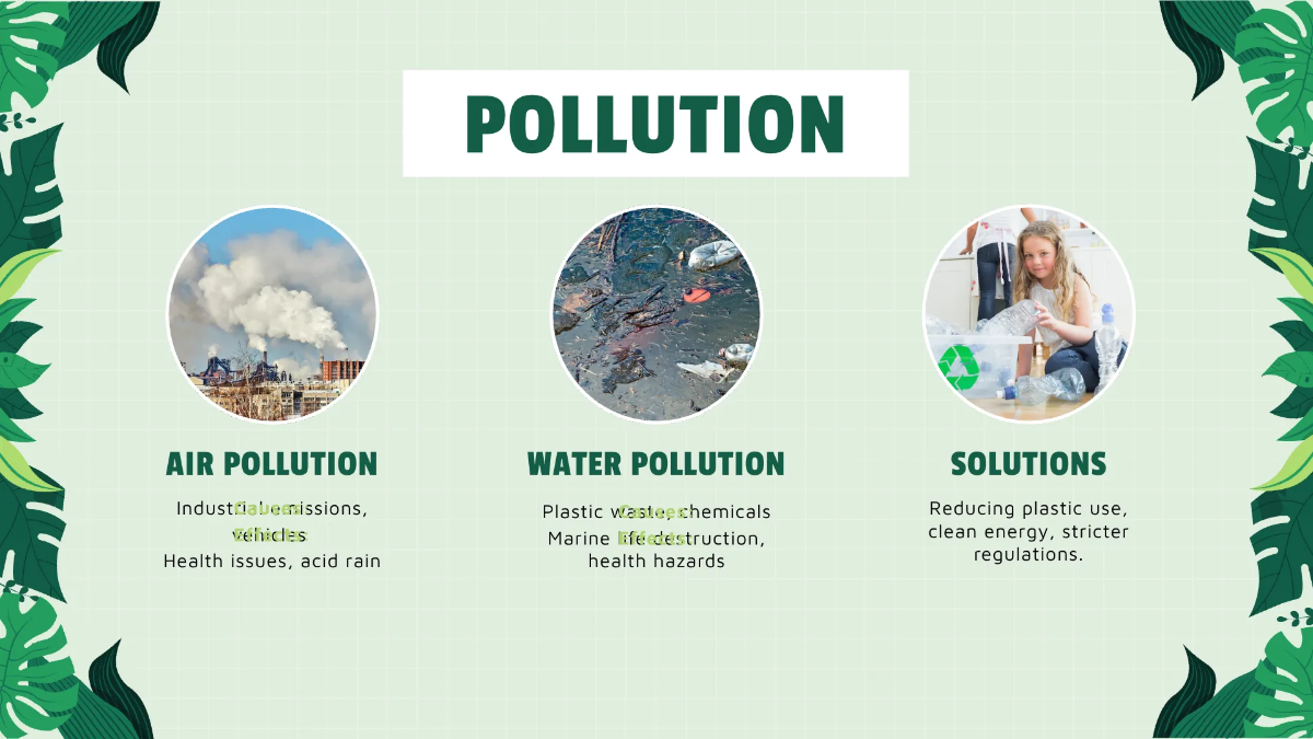 Free Environment Awareness PPT Template to Edit Online