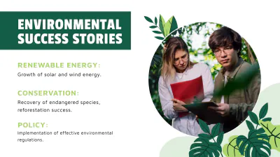 Free Environment Awareness PPT to Edit Online