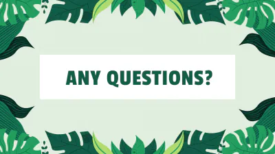 Free Environment Awareness PPT to Edit Online