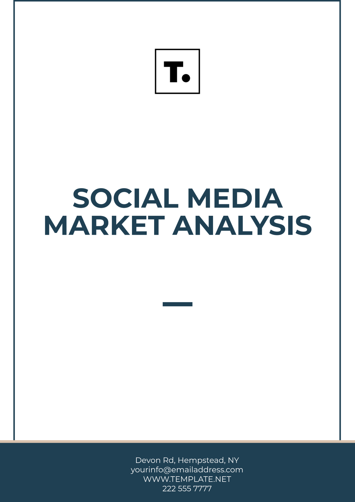 Free Social Media Market Analysis Template