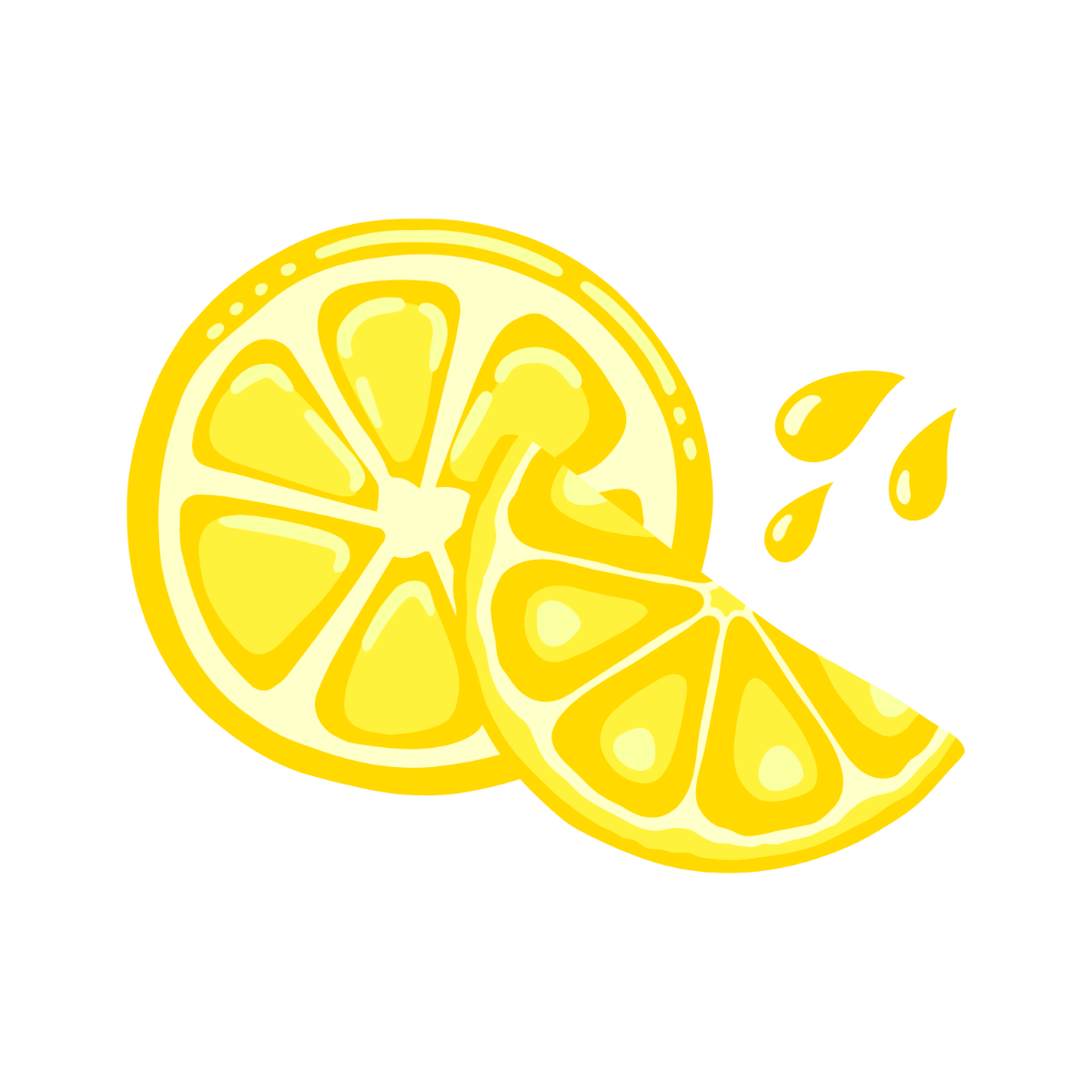 Lemon Slice Clip Art