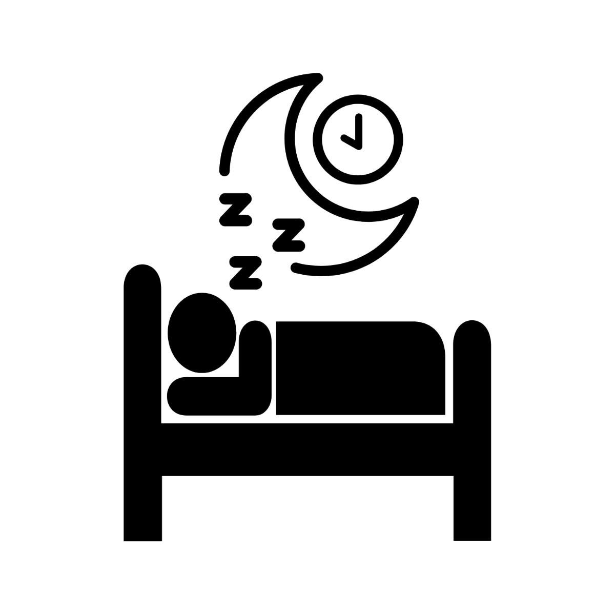 Sleep Icon Clipart - Edit Online | Template.net