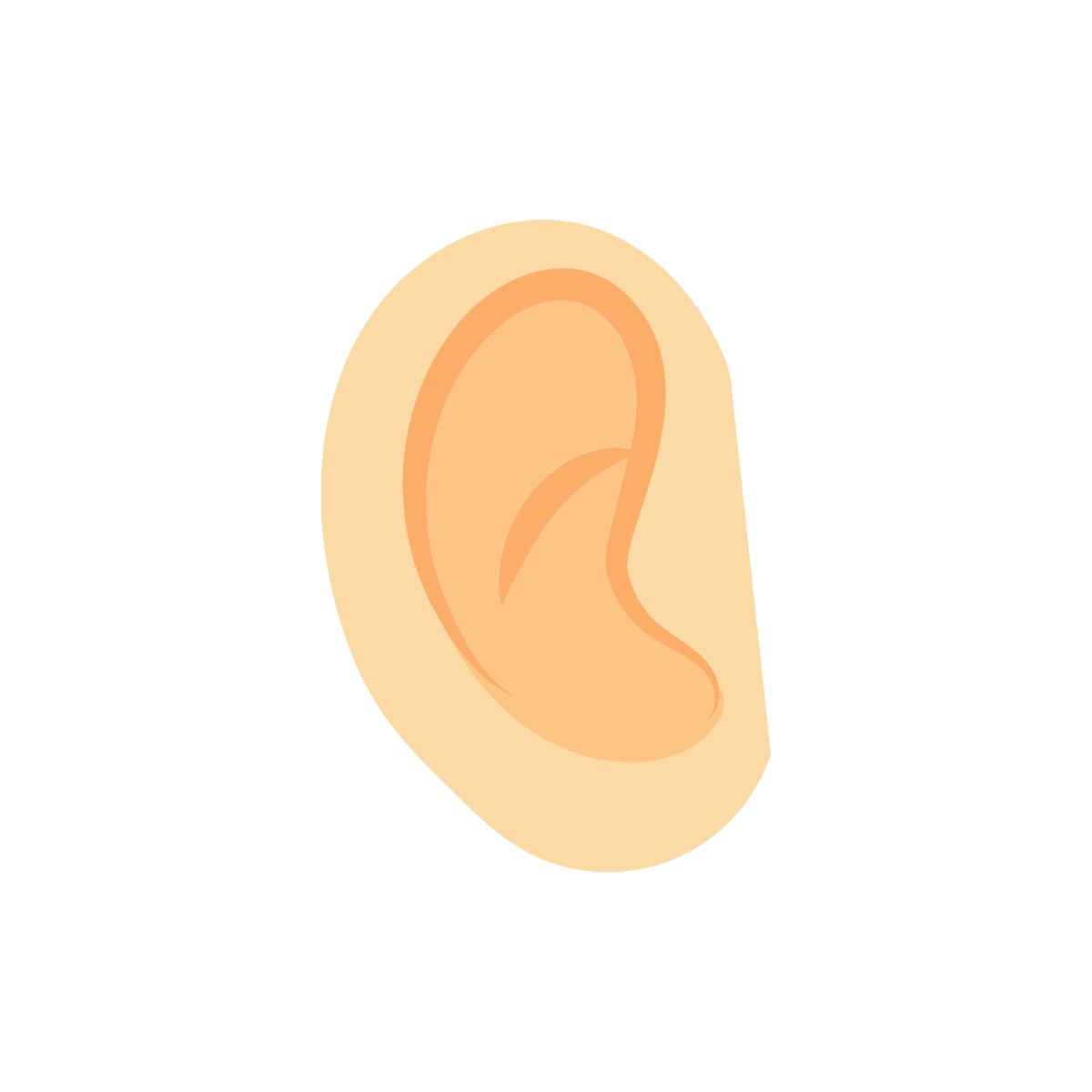 Human Ear Clipart  - Edit Online | Template.net