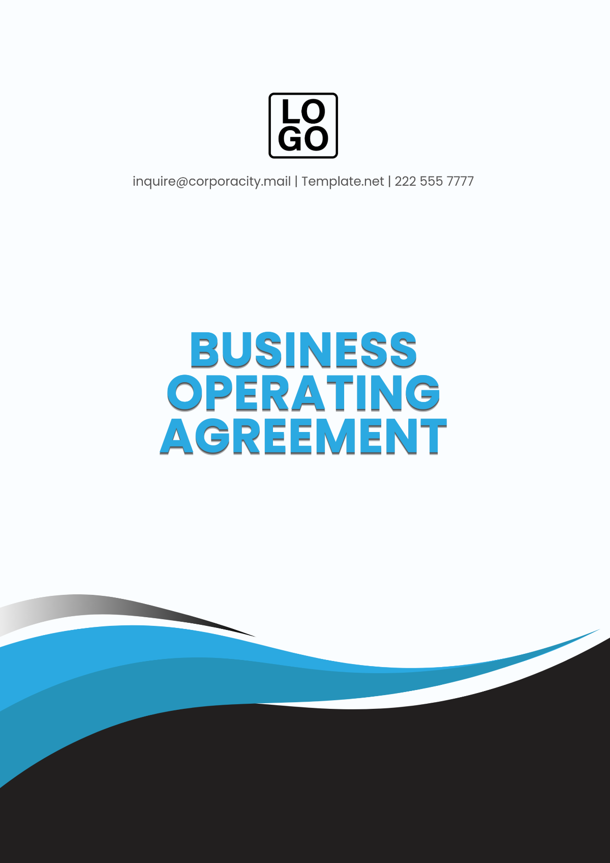 Free Business Operating Agreement Template