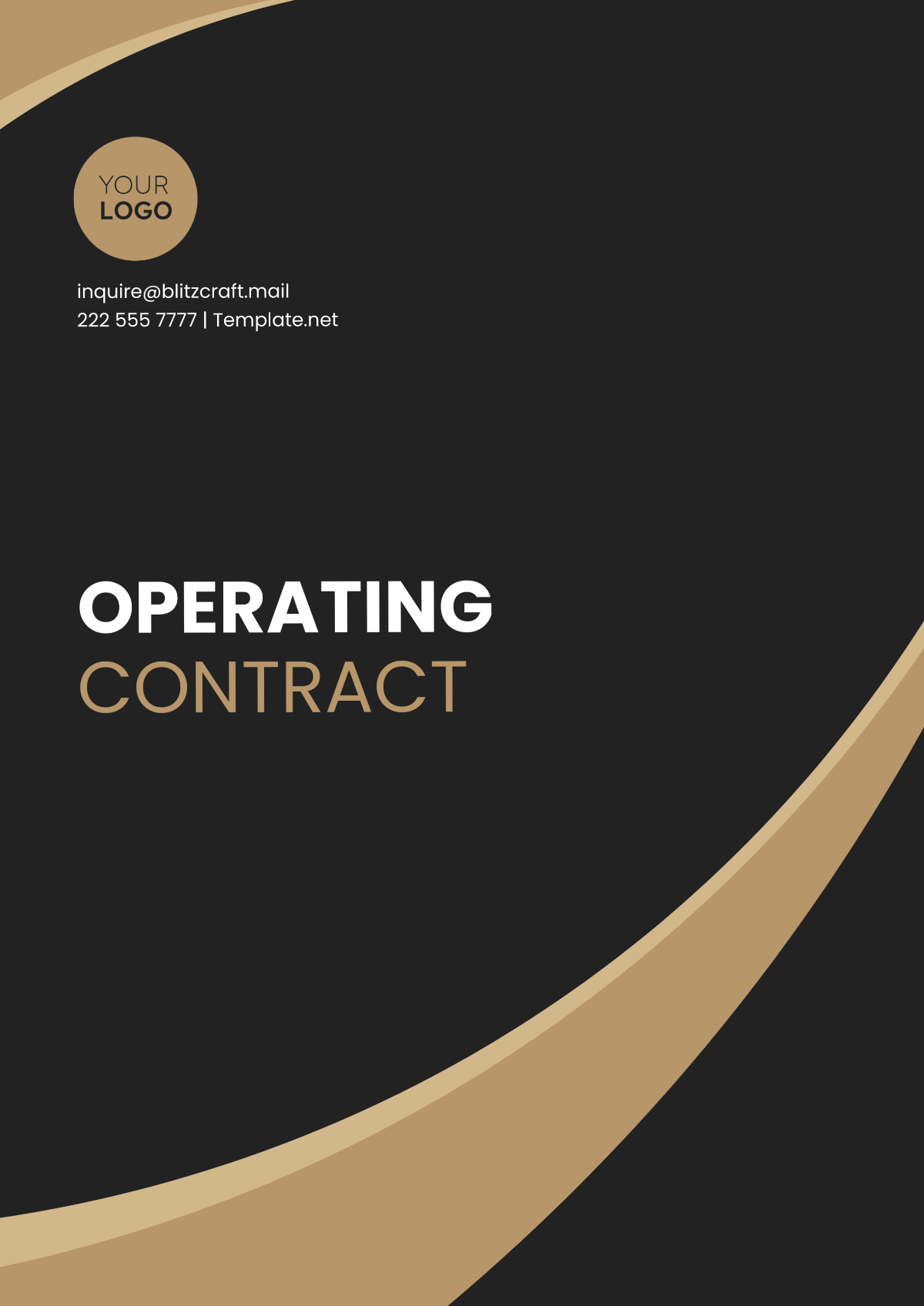 Free Professional Operating Contract Template