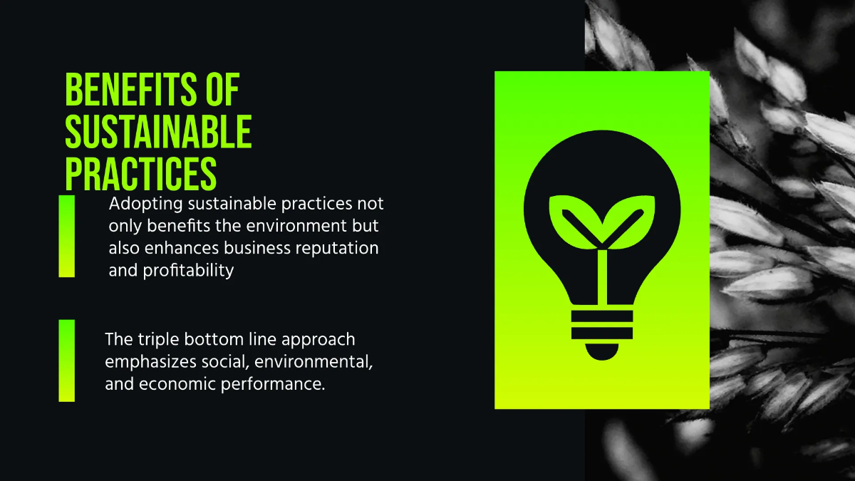 Free Business Environment PPT Template to Edit Online