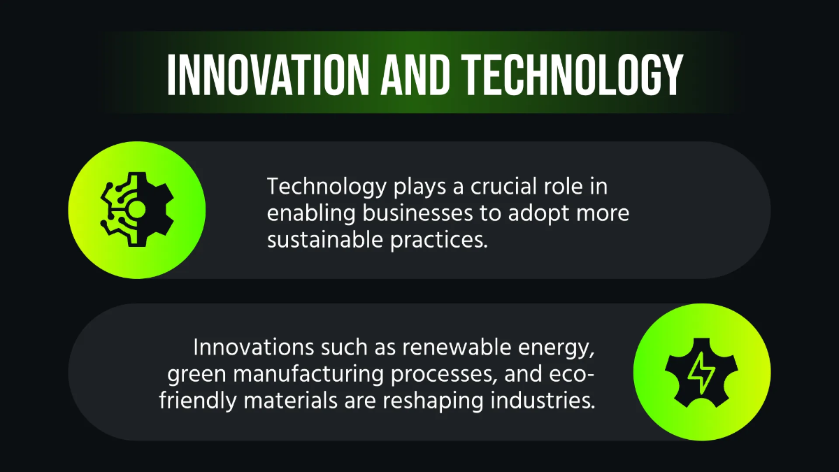 Free Business Environment PPT Template to Edit Online