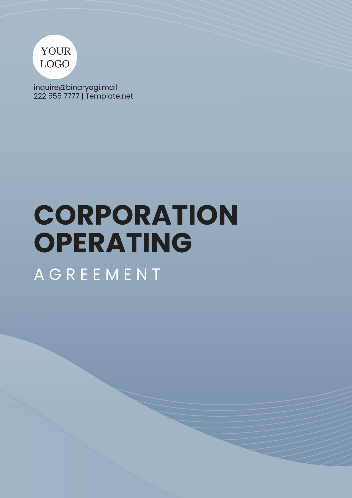 Free Florida Corporation Operating Agreement Template