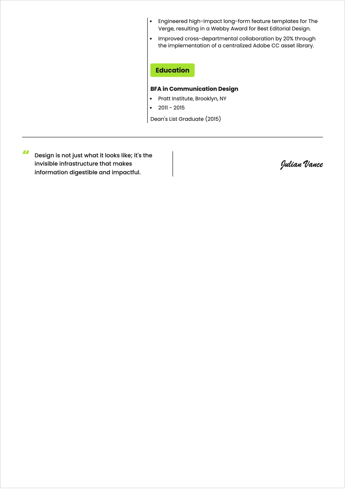 Free Resume Layout ATS Resume Template, AI Resume Builder