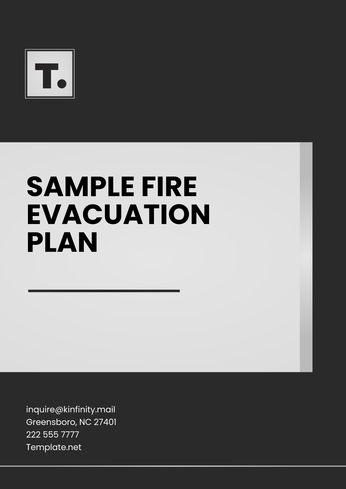 Free Sample Fire Evacuation Plan Template