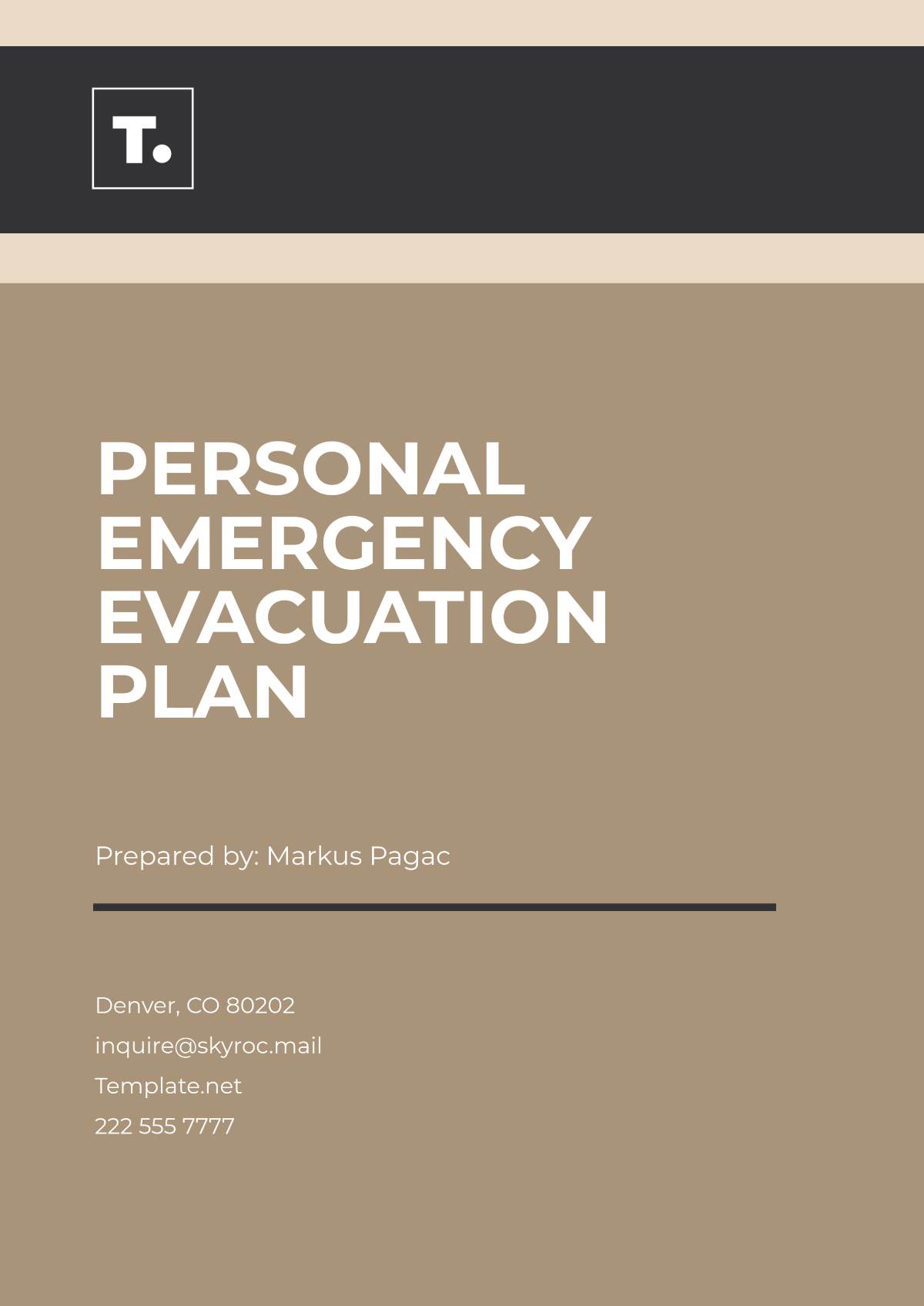 Free Personal Emergency Evacuation Plan Template