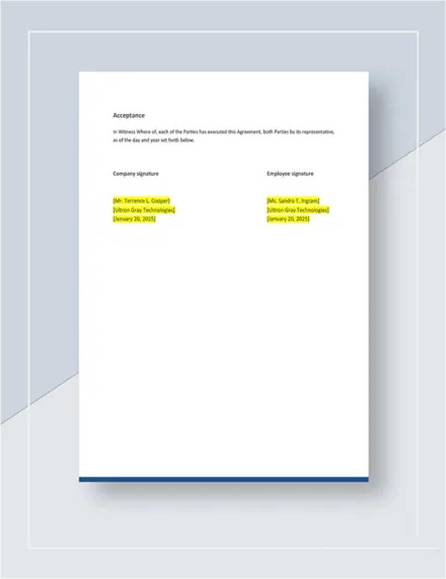 Work from Home Confidentiality Agreement Template