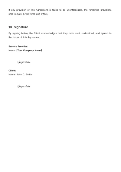 Free Professional Liability Waiver Agreement Template to Edit Online