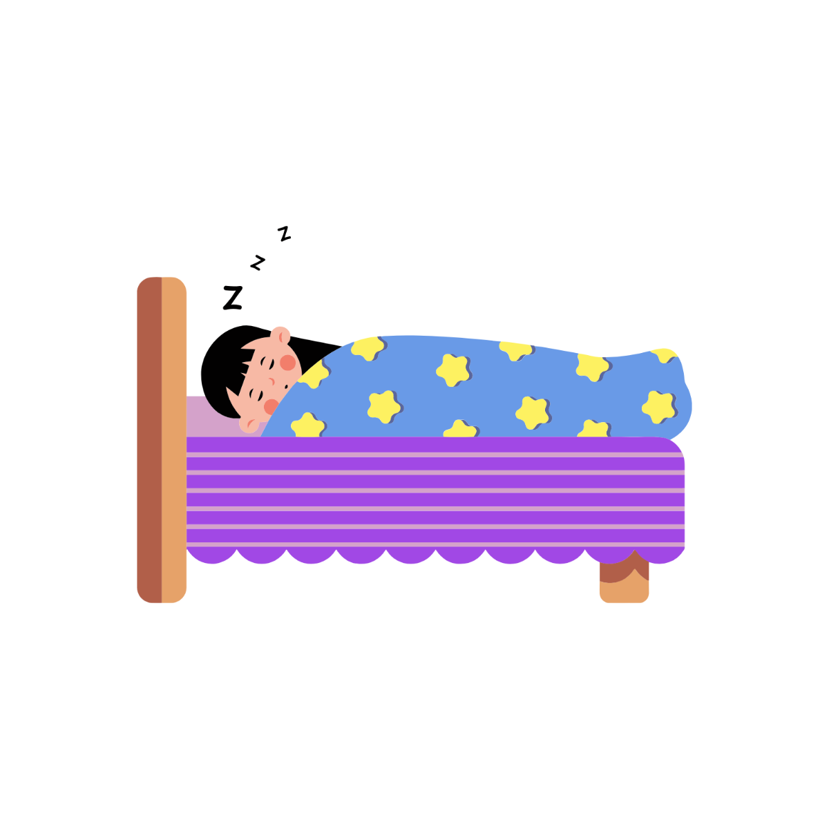 Free Sleep Illustration Template