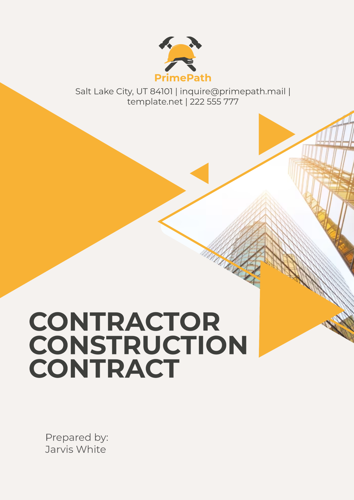 Free Contractor Construction Contract Template