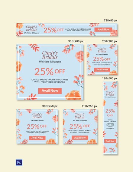 Free Bridal Shower Banner Sample