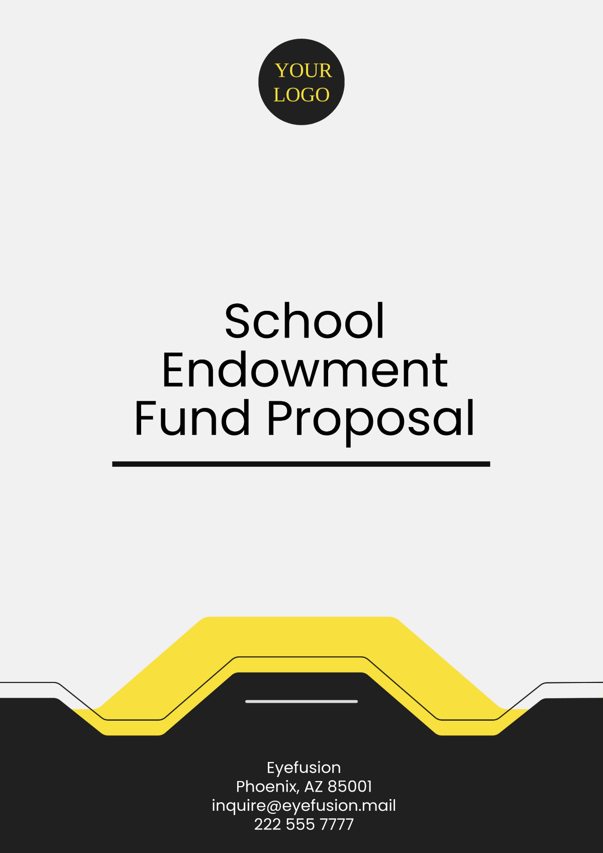 Free School Endowment Fund Proposal Template