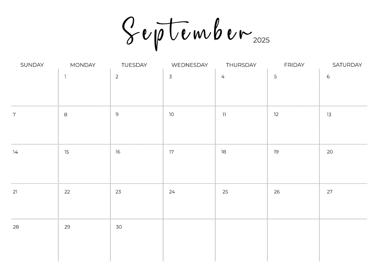 Free Editable Calendar Template to Edit Online Free Editable Calendar Template to Edit Online