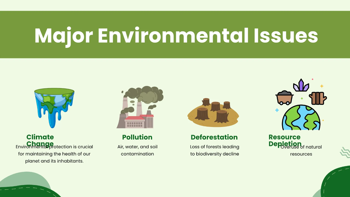 Free Environment Protection PPT Template to Edit Online