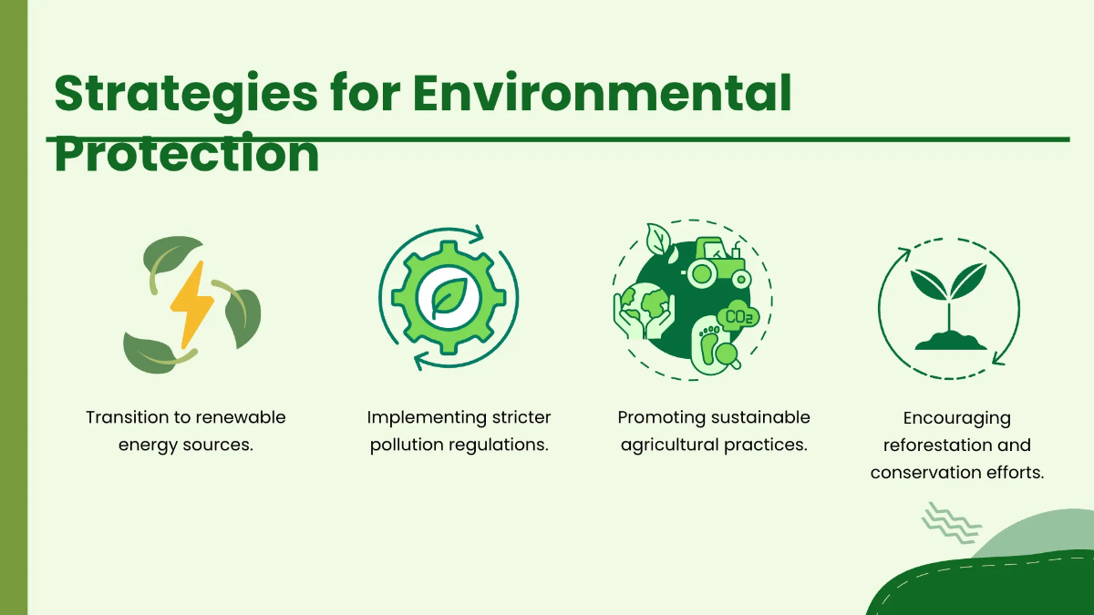 Free Environment Protection PPT Template to Edit Online