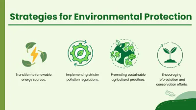 Free Environment Protection PPT to Edit Online