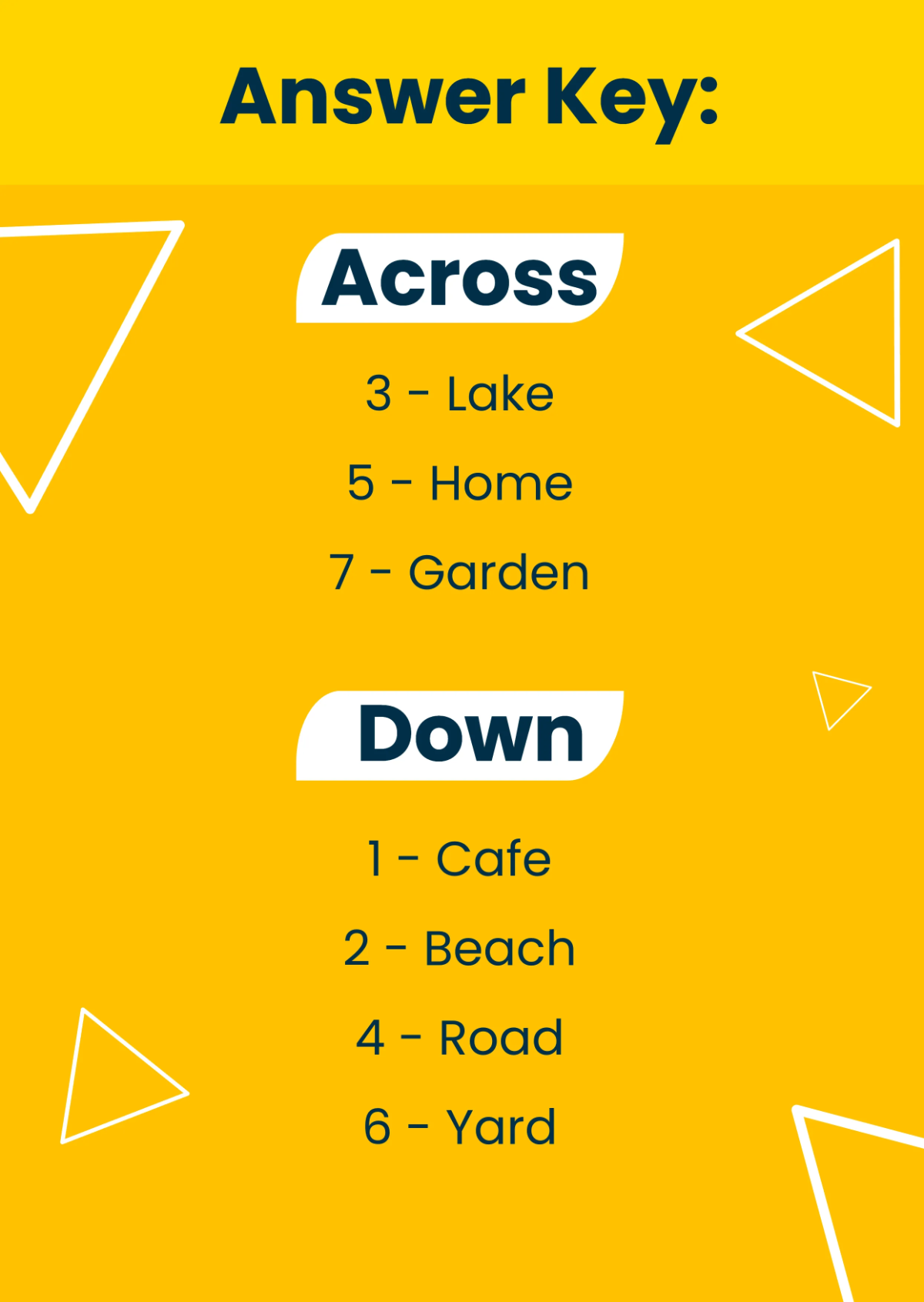 Free Mini Crossword Template to Edit Online