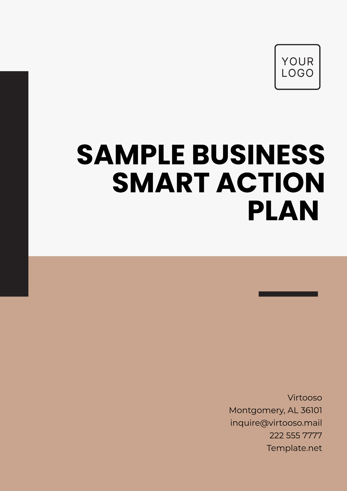 Free Sample Business Smart Action Plan Template