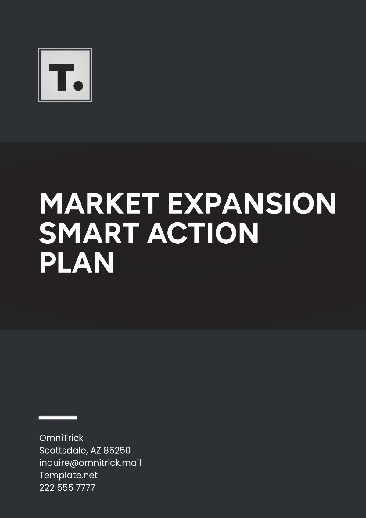 Free Market Expansion Smart Action Plan Template