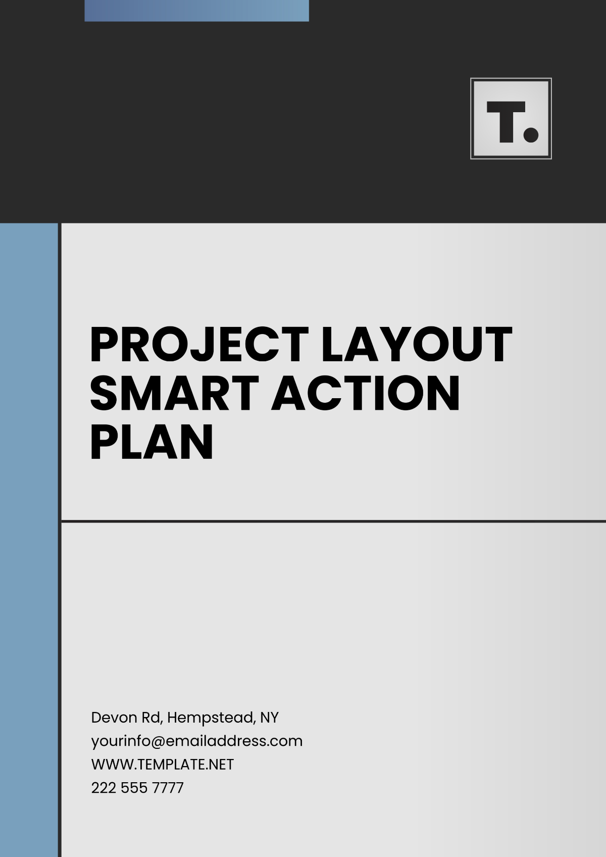 Free Project Layout Smart Action Plan Template