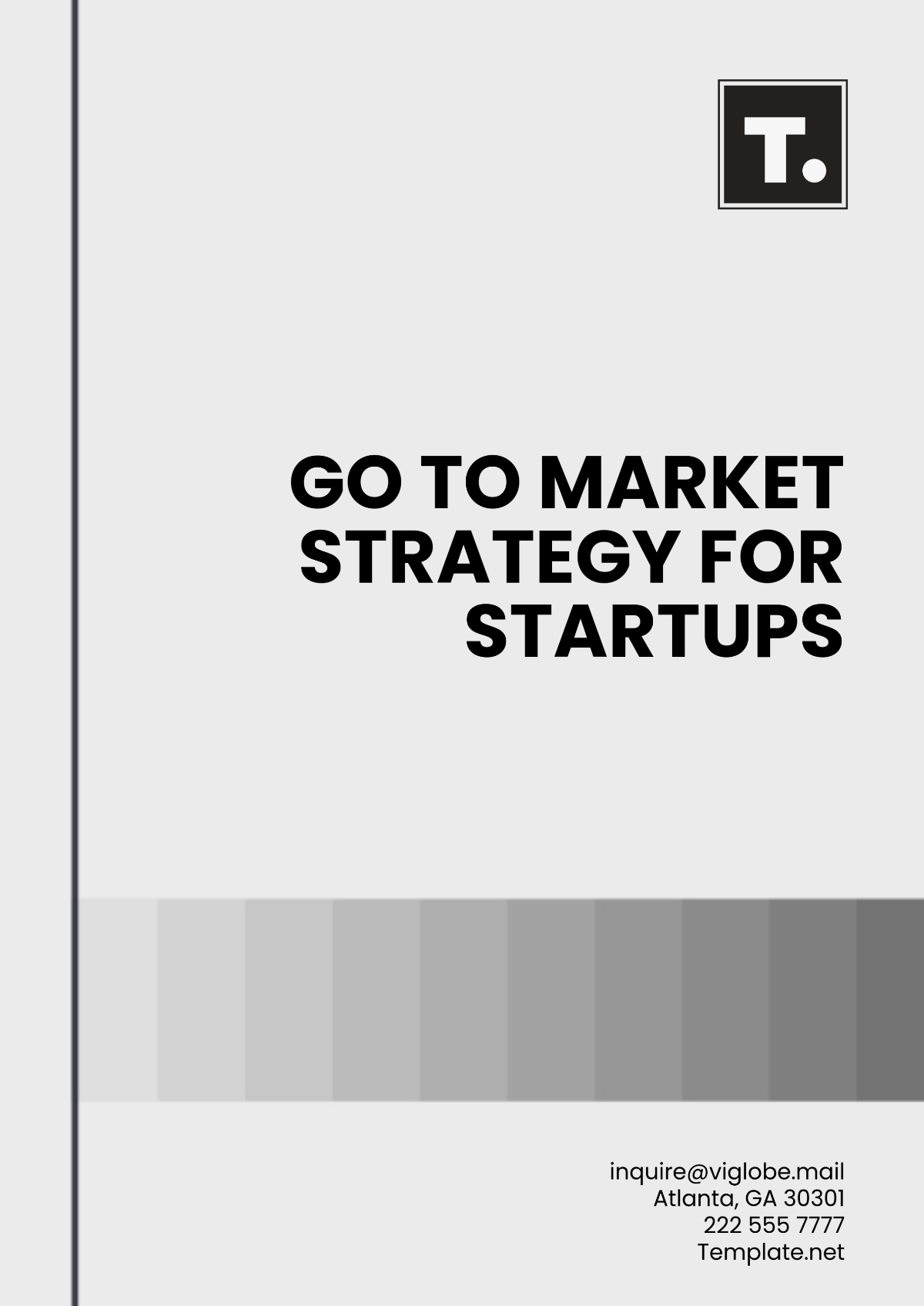 Free Go to Market Strategy for Startups Template