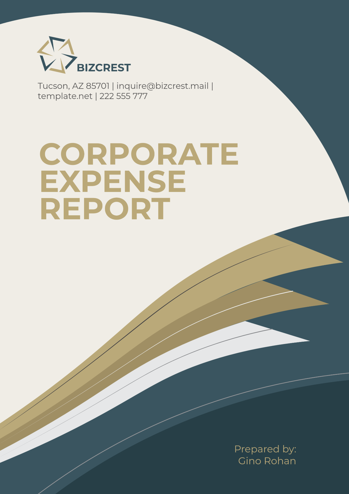 Corporate Expense Report Template - Edit Online & Download