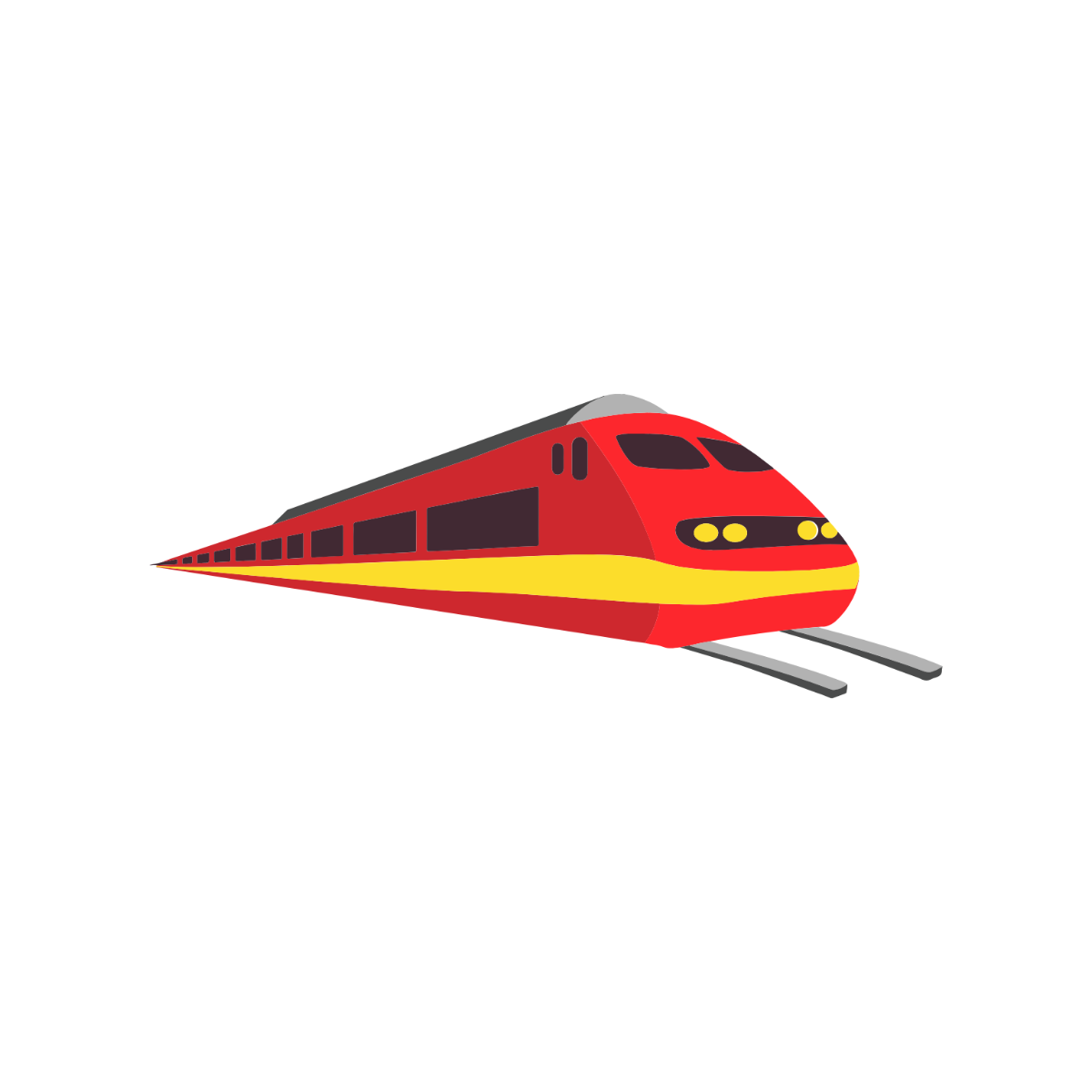 Free Cartoon Train Clipart Template