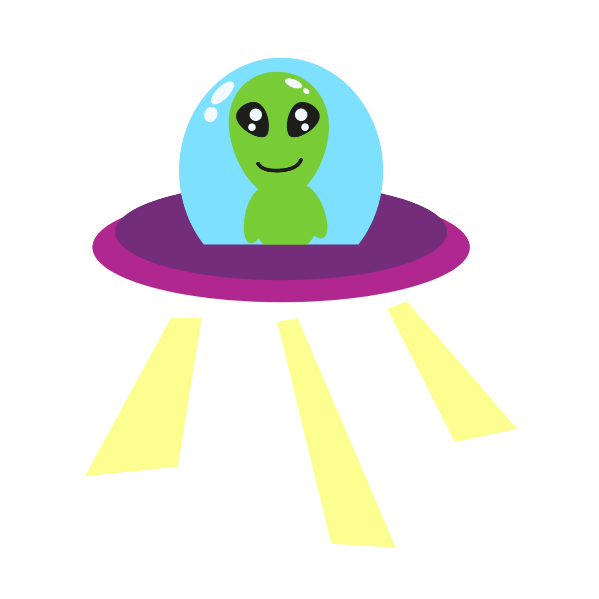 Free Alien Clipart Template