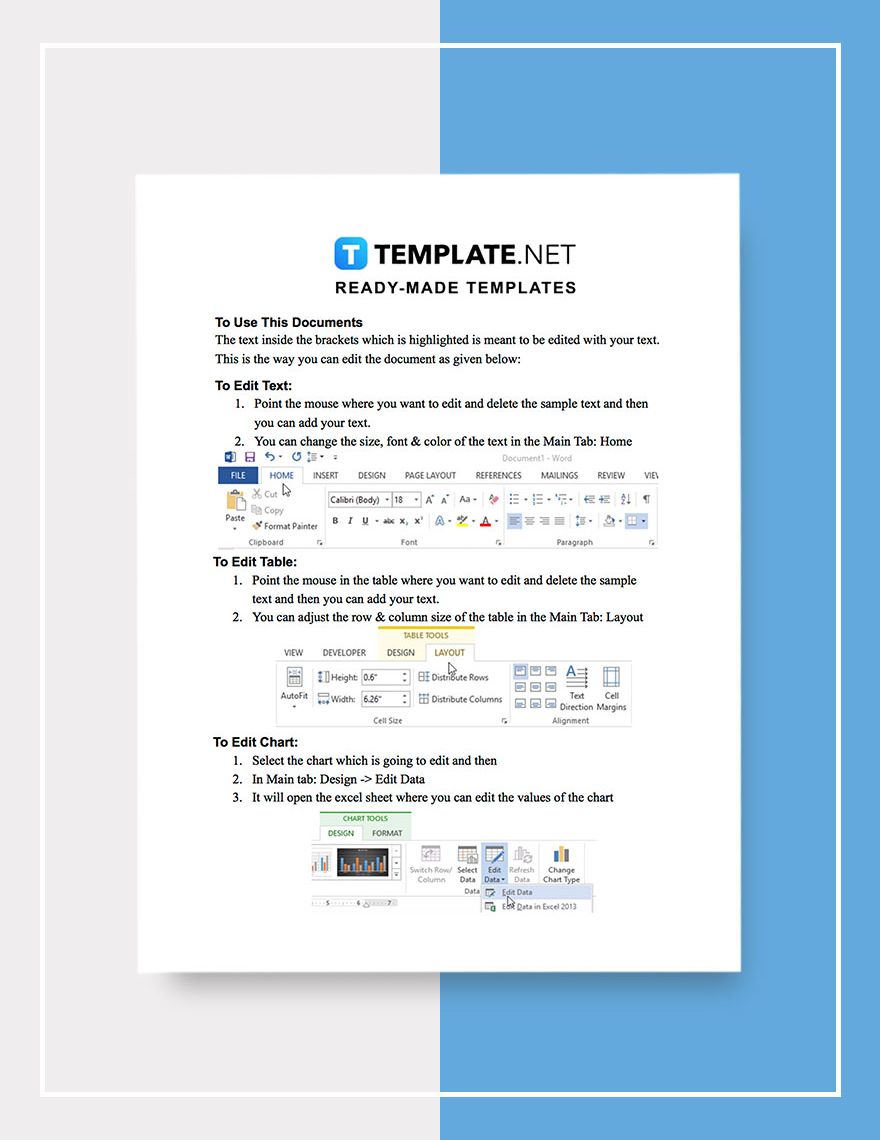 Sample Work From Home Report Template