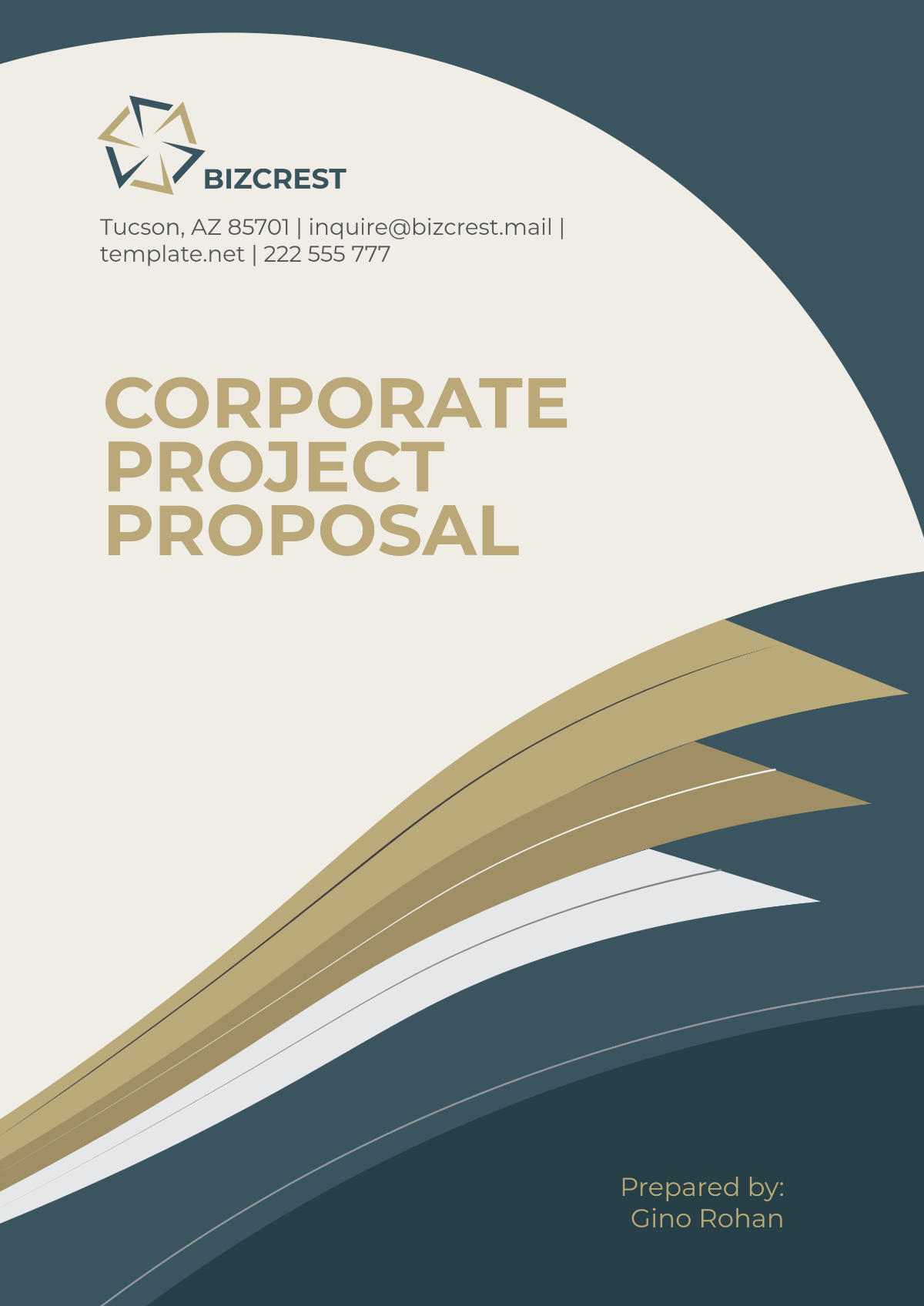 Free Corporate Project Proposal Template