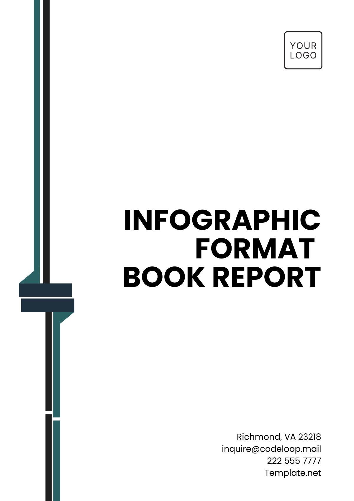 Infographic Format Book Report Template - Edit Online & Download