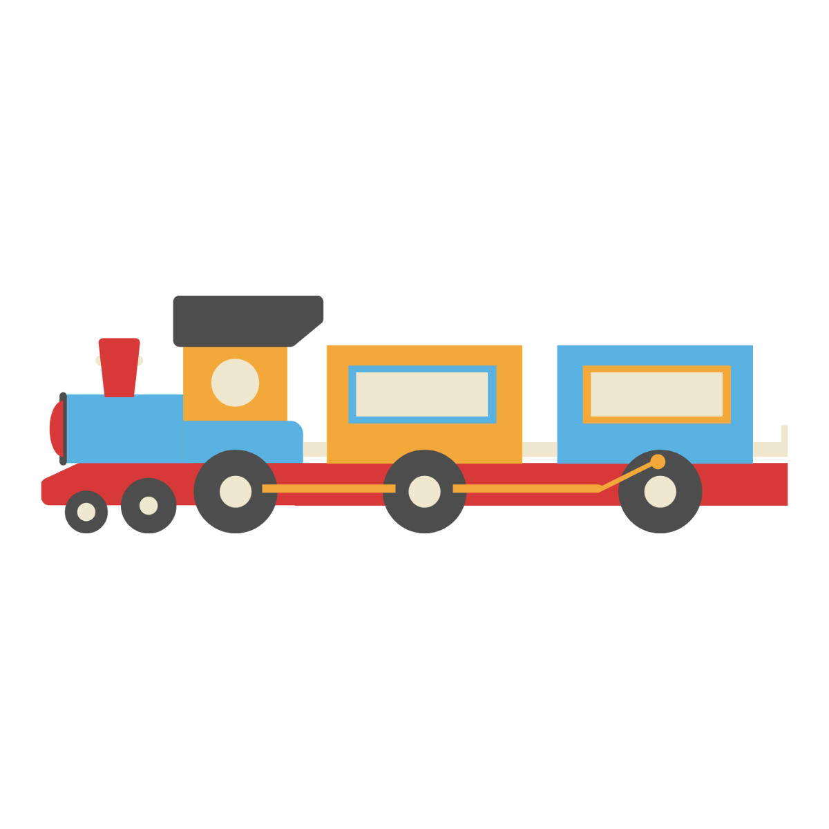 Free Train Clipart Template