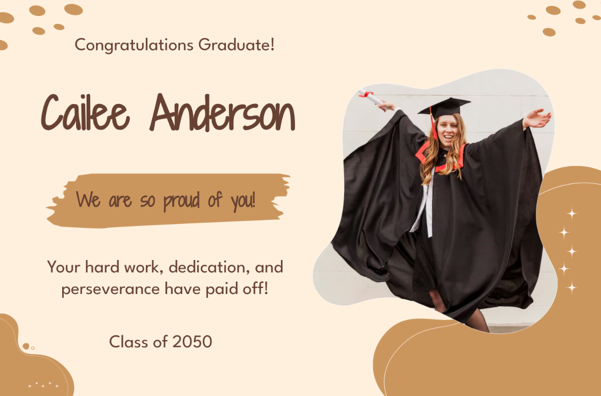 Free Aesthetic Graduation Banner Template