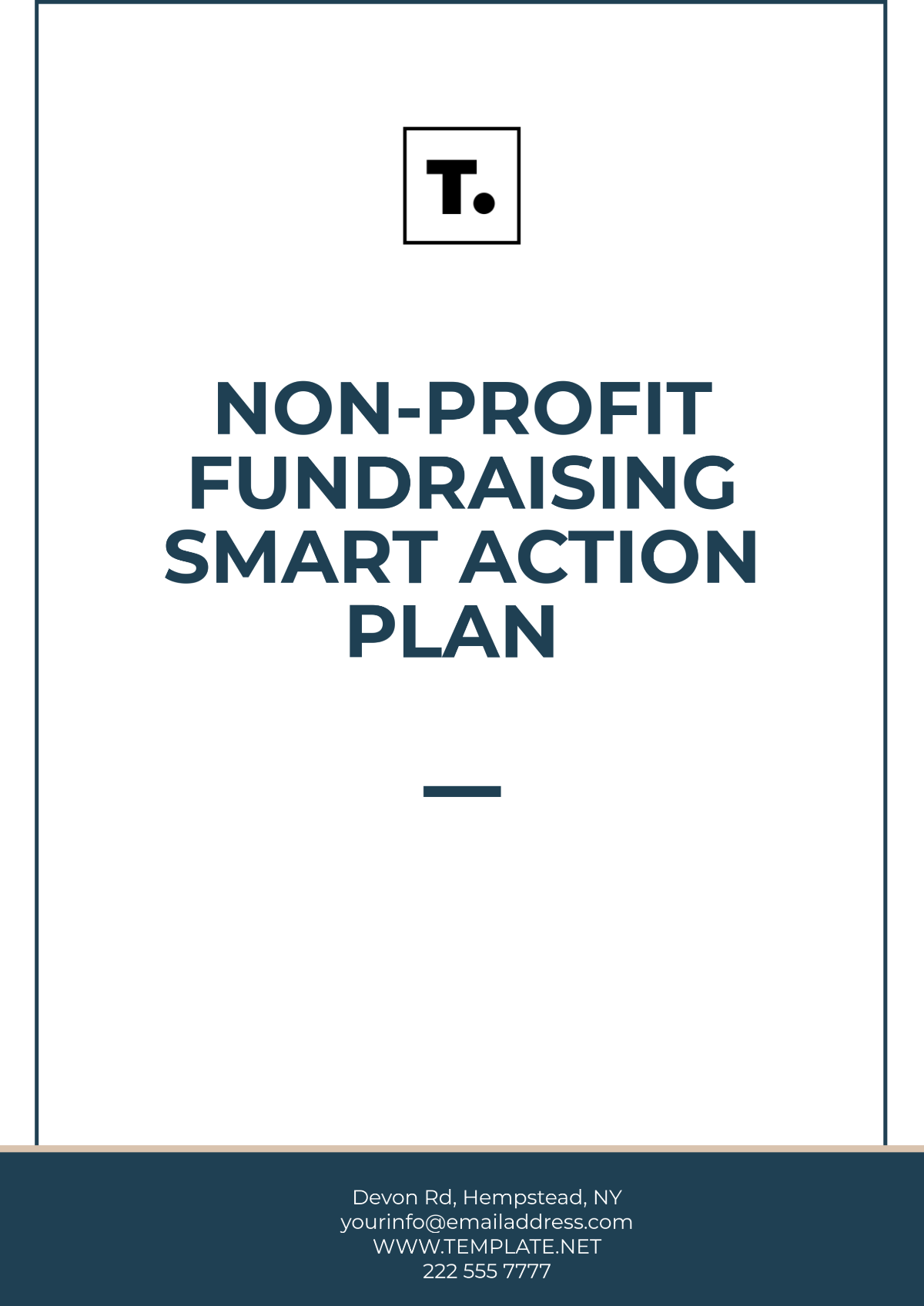 Free Non-Profit Fundraising Smart Action Plan Template