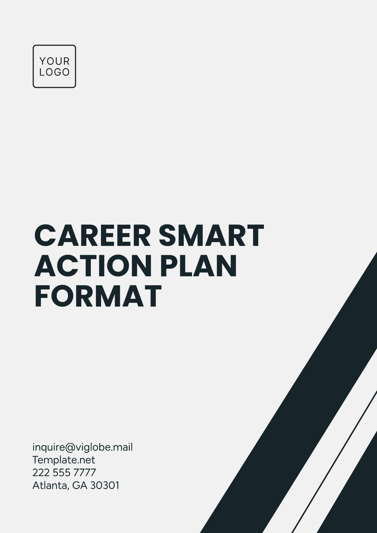 Free Career Smart Action Plan Format Template