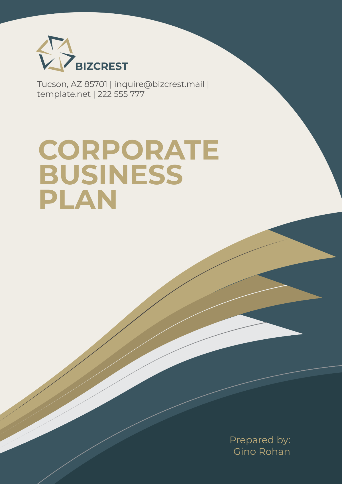 Free Corporate Business Plan Template